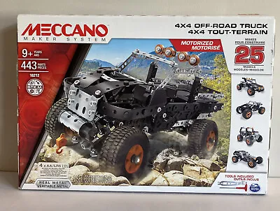 £7.99 • Buy Meccano Set 16212  4x4 Off-Road Truck Motorised 100% Complete With Instructions
