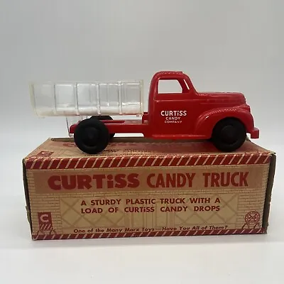 1950’s MARX CURTISS CANDY COMPANY CANDY TRUCK PLASTIC TOY WITH BOX • $99