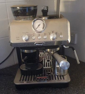 $150 • Buy De'Longhi La Specialista - Espresso Coffee Machine - Silver/Metal - EC9155.MB