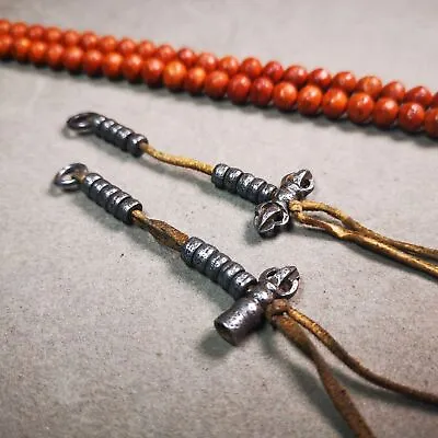 Gandhanra Handmadem Tibetan Buddhist Prayer Bead Counters For Mala Necklace • $29.99