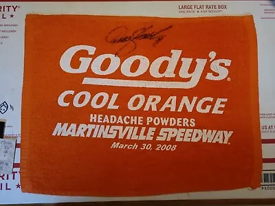 Denny Hamlin Autographed Towel And Ticket Martinsville 2008 Race • $120