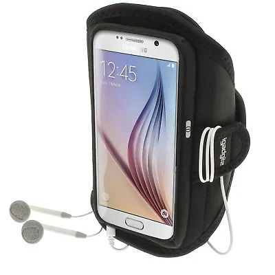 £2.59 • Buy Sports Jogging Armband For Samsung Galaxy S6 SM-G920 & S7 SM-G930 Fitness Case
