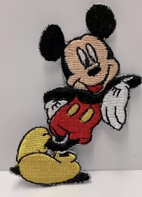 Disney Mickey Mouse Embroidered Patch Appliqué Craft • $4.99