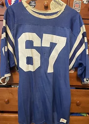 Vintage 1960s DURENE Football Jersey XL! • $95