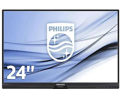 Philips 241B7Q 24  Full HD  IPS LED Backlit Monitor Speakers No Stand • £47