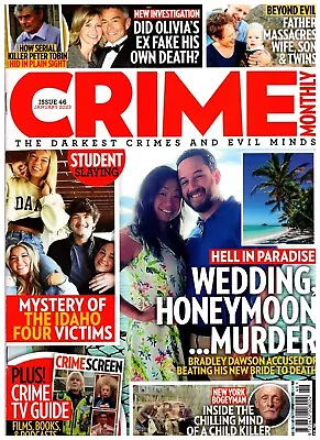 £4.99 • Buy Crime Monthly Magazine Issue 46 January 2023 Jonbenet Ramsay
