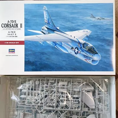 Hasegawa 1/48 Us Navy A-7D E Corsair II Model PT47 Model Kit From Japan New • $47