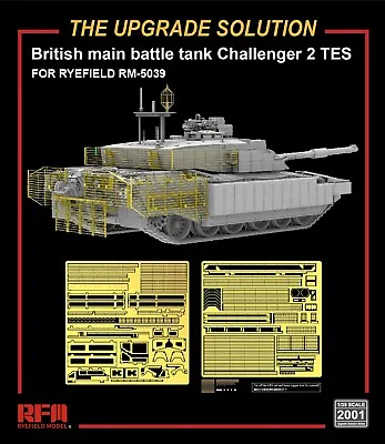 RyeField RM2001 Upgrade Solution 1/35 British Challenger 2 TES - USA Shipping • $20.24