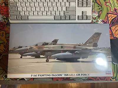 Hasegawa F-16I FIGHTING FALCON 'ISRAELI AIR FORCE' No. 09857 With Extras • $70