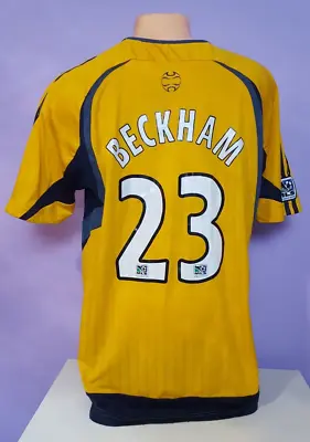 £143.99 • Buy LA GALAXY 2007/08 3rd Kit Football Shirt Jersey BECKHAM No23 PLAYER ISSUE ADIDAS