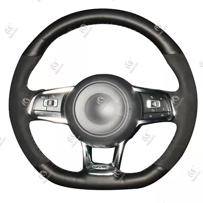 Steering Wheel Wrap For Volkswagen VW GTI Golf 7 Golf MK7 Polo GTI Scirocco R • $51.79