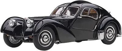 AUTOart 1/43 Bugatti Type 57SC Atlantic 1938 Black / Disc Wheel 50946 • $188.28