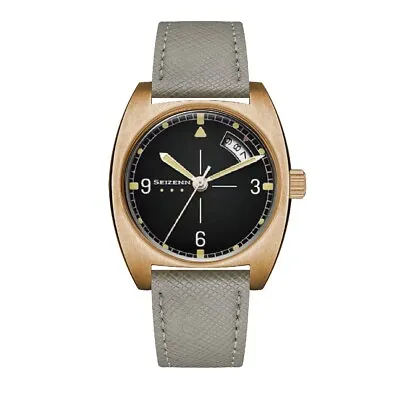MERKUR Mens Luxury Watches Bronze Watch Manual Wind Mechanical Wristwatch M01D • $149