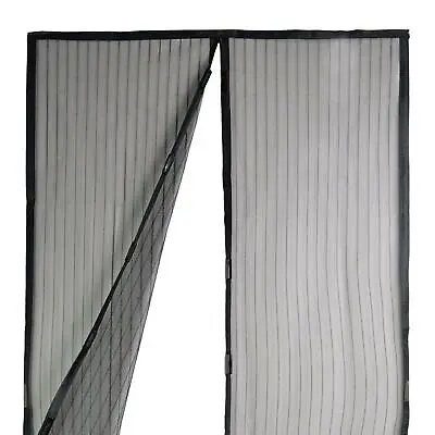 Magic Magnetic Door Mesh Screen Net Anti Mosquito Insect Fly Curtain 39” X 82” • £6.99