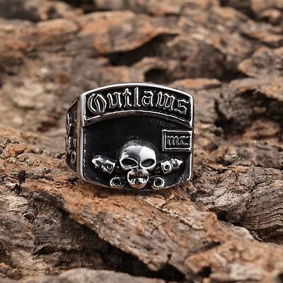 Outlaw's  M C  Stainless Steel Size 11 Ring -3 Day Sale • $37.99