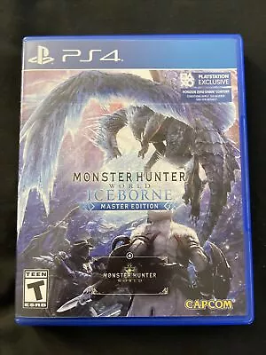 Monster Hunter World: Iceborne Master Edition - Sony PlayStation 4 • $22.99