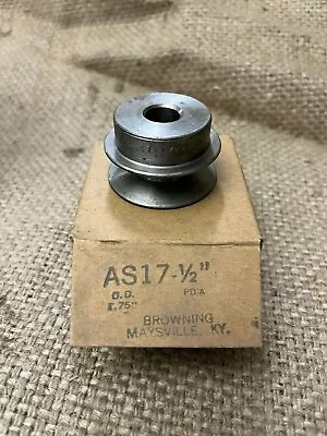 Browning AS 17 X 1/2  Bore V-Belt Pulley Single Groove • $10