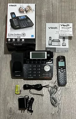 Vtech 2-Line DS6151-11 Cordless Digital Answering System W/ Caller ID/Waiting • $40