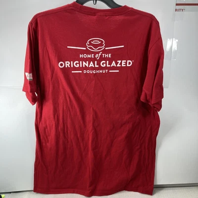 $18.99 • Buy Krispy Kreme Donuts Employee Shirt Size Large