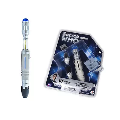 Doctor Who The 10th Doctor's Sonic Screwdriver Model Light & Sound Effects USA~ • $23.39