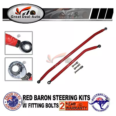 Heavy Duty Crossover Steering Kit For Jeep Cherokee XJ 1984-2001 Red • $385