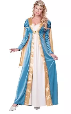 Elegant Empress Medieval Renaissance Maid Marion Adult Womens Costume • $39.17