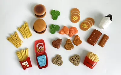 Vintage McDonalds Play Food Lot Hamburgers Fries Nuggets Sundae Pancakes More! • $19.99