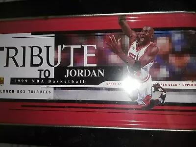 New SEALED 1999 Upper Deck NBA Tribute To Michael Jordan 30 Card Set Lunchbox • $55