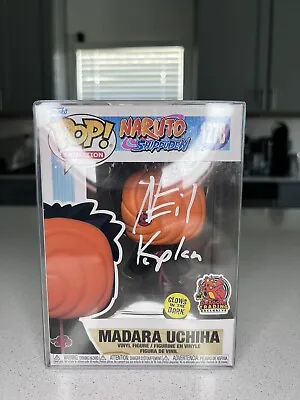 Madara Uchiha Glow In The Dark Funko Pop Autographed JSA Certified • $150