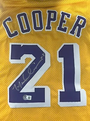 Michael Cooper Los Angeles Lakers #21 Signed Autographed Custom Jersey Beckett • $150