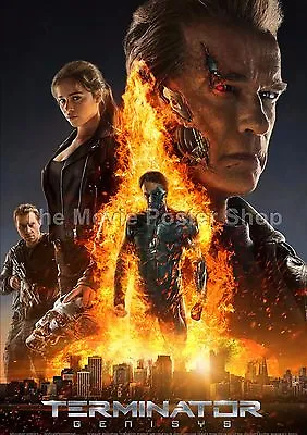 £15.99 • Buy Terminator Genisys Movie Poster A1 A2 A3
