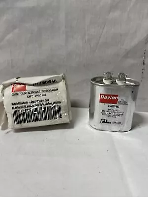 DAYTON Motor Run Capacitor: Oval 370V AC 30 Mfd 3 1/2 In Overall Ht • $8.99