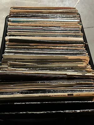 Random Huge Lot Of Vintage Vinyl Records!! Lot Of 5 Random- Low Grade For Decor • $10.46