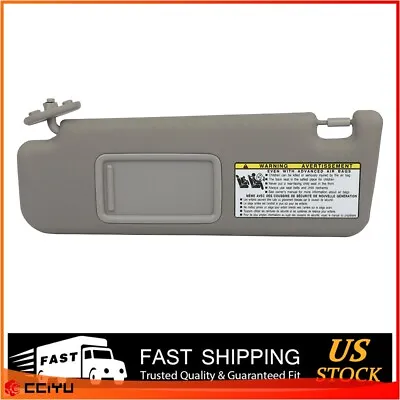 Left Driver Side Gray Sun Visor For Toyota 2004-2008 4Runner 74320-3D050-B0 • $24.31