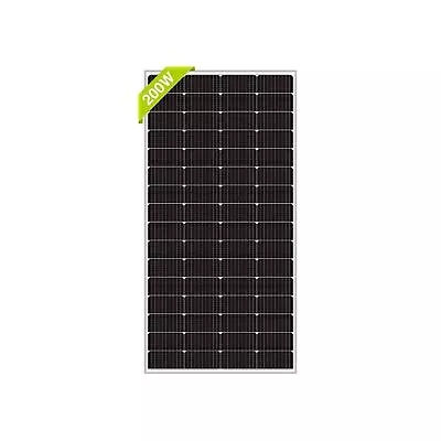 Newpowa 9BB 200W 24V Monocrystalline 200 Watt 24Volt Solar Panel Designed For... • $288.02