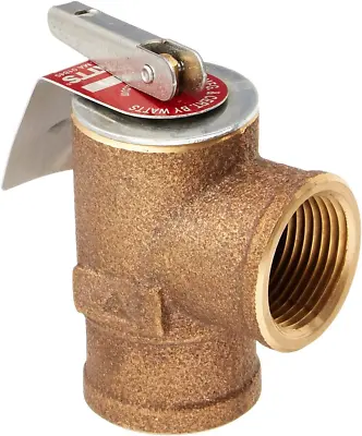 Watts 3/4 335M2-030 30 PSI Boiler Safety Pressure Relief Valve 3/4  FNPT Bronze • $31.22