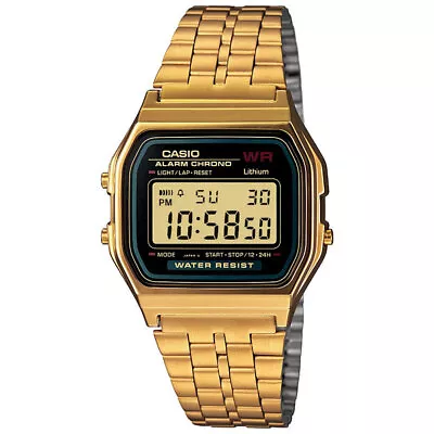 Casio Unisex Digital Casio Unisex Classic A159WGEA-1VT Vintage Japan-Automati • $39.80