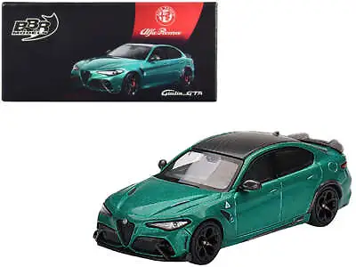 1:64 Alfa Romeo Giulia GTA -- Verde Montreal Green W/Carbon Top -- BBR Models • $36.99