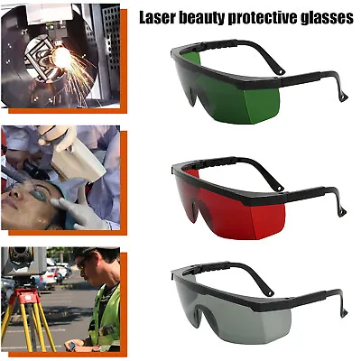 Laser Protect Goggles IPL LED Safety Glasses Eye Peotection W/ Box Light Therapy • £7.48