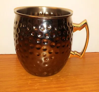 Moscow Mule Mug Copper Hammered Finish By Eco One Silver One • $15.28