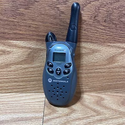 Motorola Talkabout Walkie Talkies T5000 Radio Single  Tested No Batteries • $10