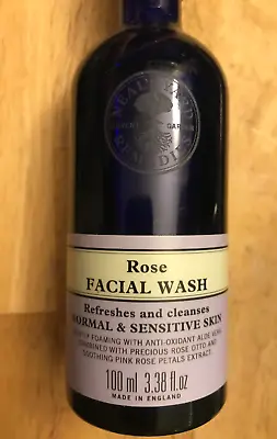 Neal's Yard Remedies Rose Facial Wash 100ml  NEW Unopened - Please Read • £11.99