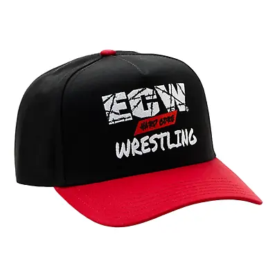 ECW Extreme Championship Wresting Snapback Hat Cap Black Mens • $39.99