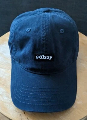£30 • Buy Stussy Strapback Cap Navy BNWT