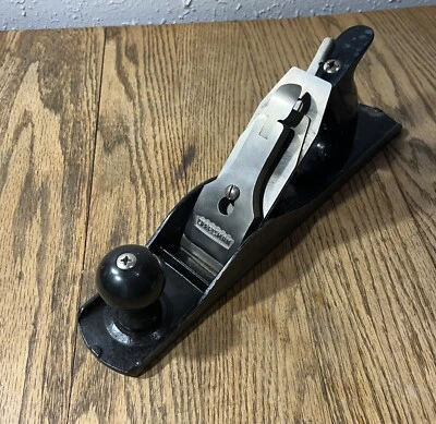 $0.99 • Buy Used Vintage Tools Craftsman 14” Smooth Bottom Carpenter Wood Plane 107-37035