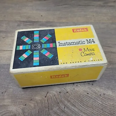 Vintage Kodak Instamatic M4 Movie Camera In Box Untested • £19.99