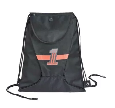 Harley Davidson #1 Logo Sling Backpack Drawstring Bag Black/Rust 99667 NUMBER1 • $25.95