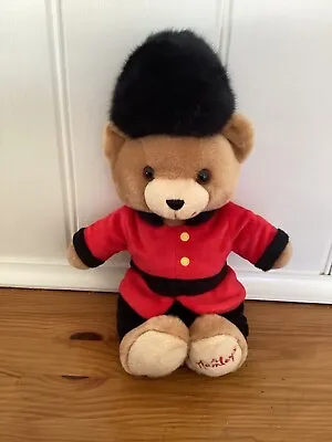 HAMLEYS OF LONDON Plush Guardsman Solider  Teddy Bear • £5.50