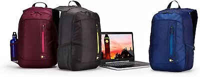 CASE LOGIC Jaunt Laptop Backpack WMBP-115 For School And Business 15.6 Inch • $29.90