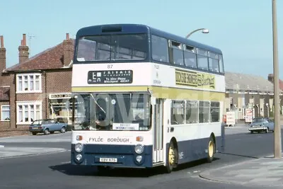 Bus Photo - Fylde Borough Transport 87 EBV87S Leyland Atlantean Private Hire • £1.19
